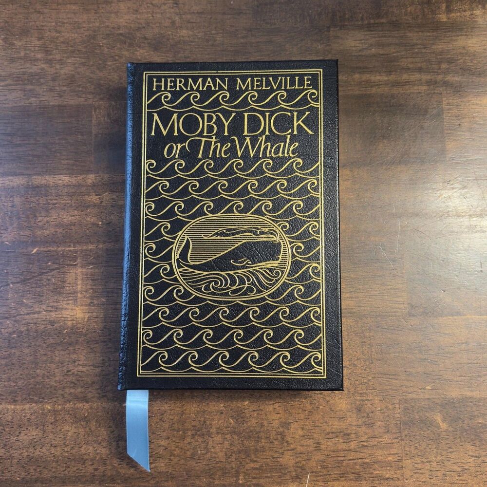 Easton Press ‘Moby Dick or The Whale’ Herman Melville Vintage 1977 Collector’s